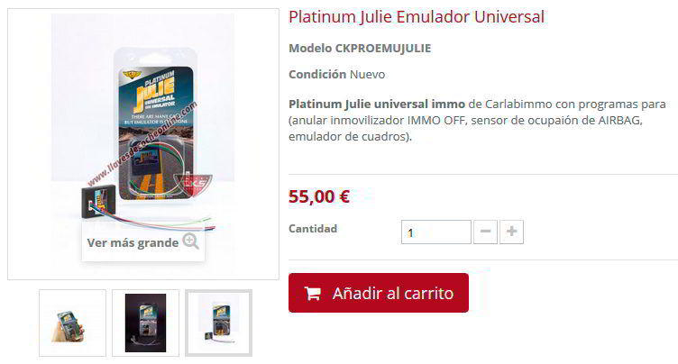 Comprar Julie Inmo emulador